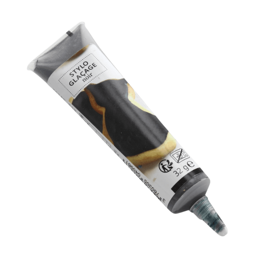 Stylo de glaçage pour décorer les biscuits noir 32 gr