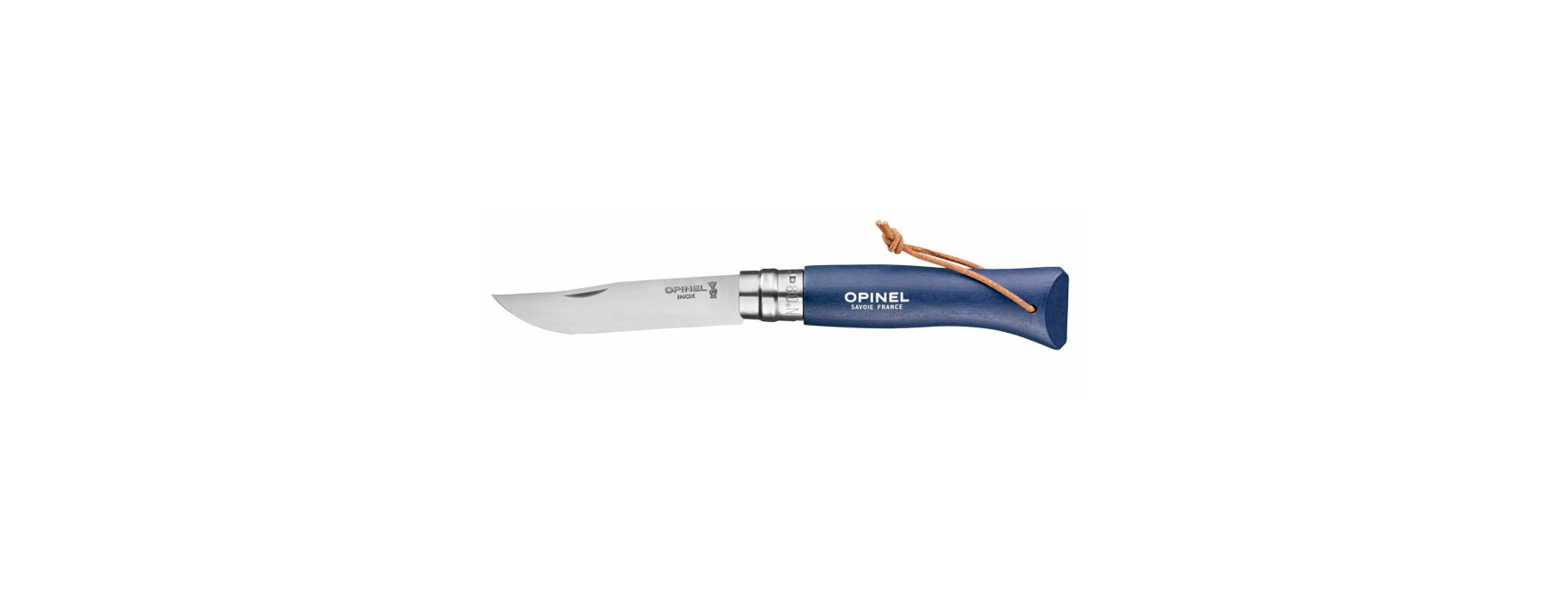 Couteau baroudeur n°8 bleu foncé - Opinel