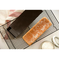 Moule à Pain De Mie 450g Avec Couvercle Coulissant - Plaque De Cuisson Antiadhésive Noire Pour Toasts Et Gâteaux