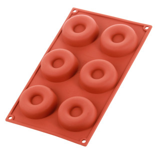 Moule en silicone 6 savarins - Alice Délice