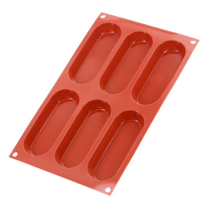 Moule en silicone 6 éclairs - Alice Délice