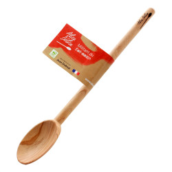 Cuillère en bois d'olivier mouvette 30 cm - Alice Délice
