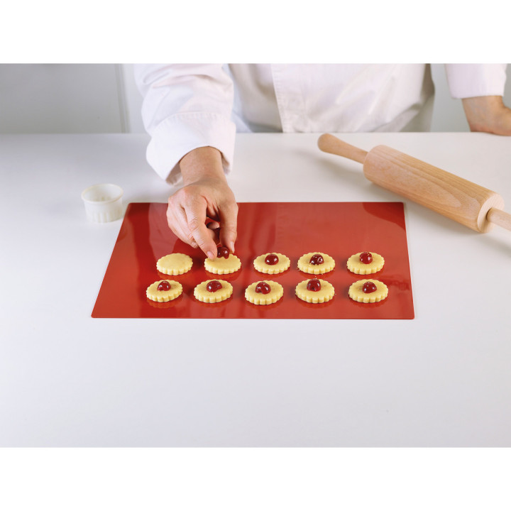 Tapis à pâtisserie en silicone 60 x 40 cm - Alice Délice