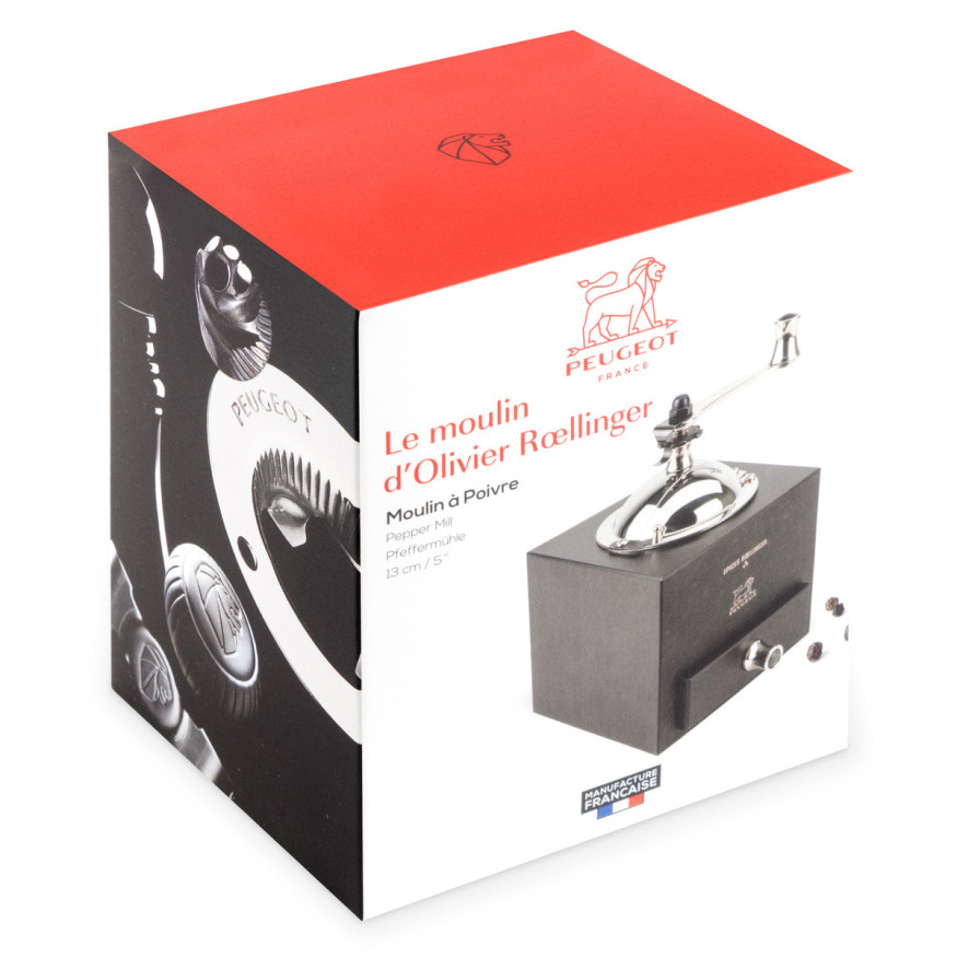 Moulin à poivres  Roellinger noir - Peugeot