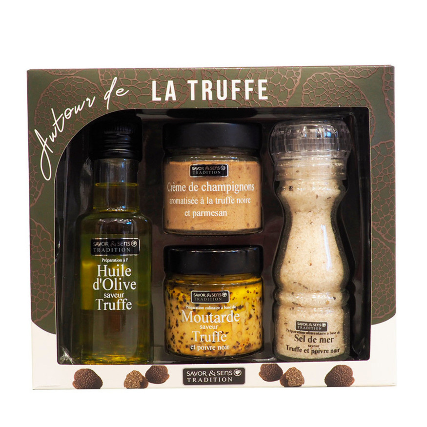 Coffret Autour de la Truffe – Savor et Sens | Cadeau gourmand | Alice Délice