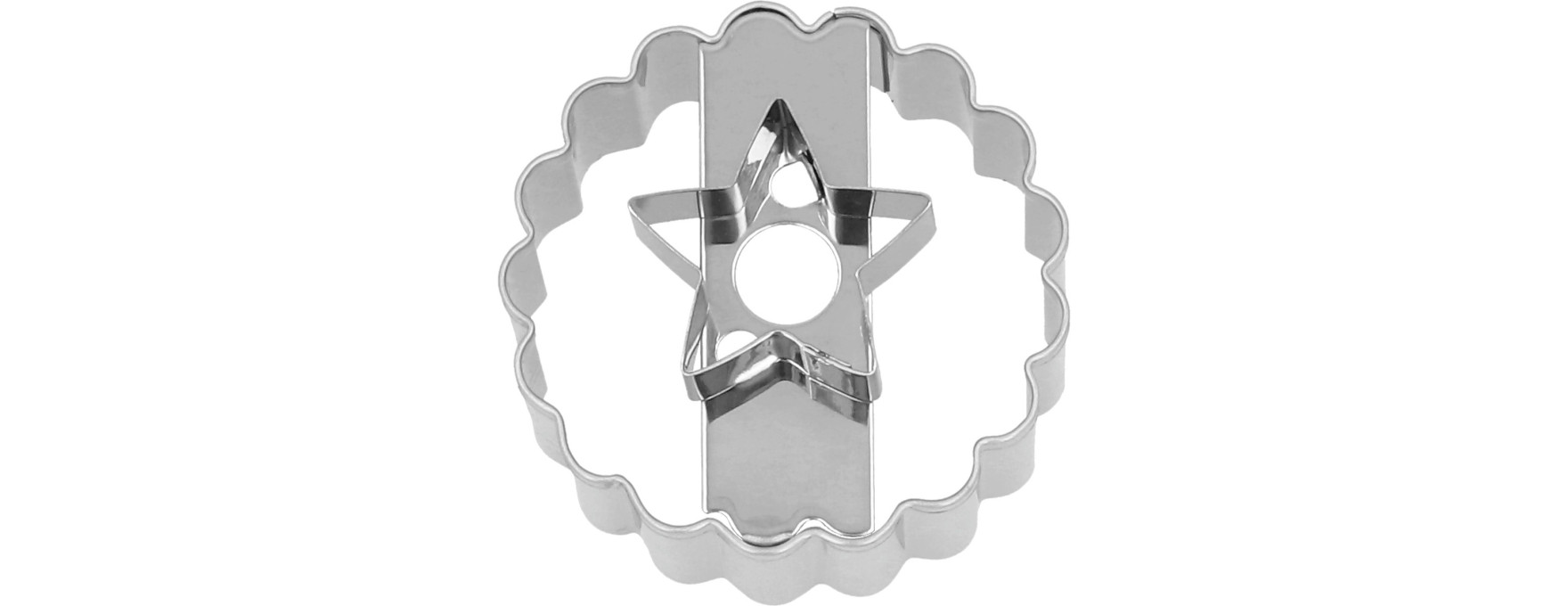 Emporte-pièce Linzer en inox étoile 5 cm : idéal pour biscui