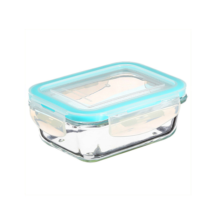 Lot de 3 boites de conservation en verre rectangulaires - 5 Five