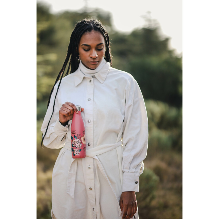 Bouteille isotherme inox 500ml Original Anemone - Qwetch Bouteille isotherme inox 500ml Original Anemone - Qwetch