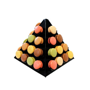 Présentoir pyramide à macarons