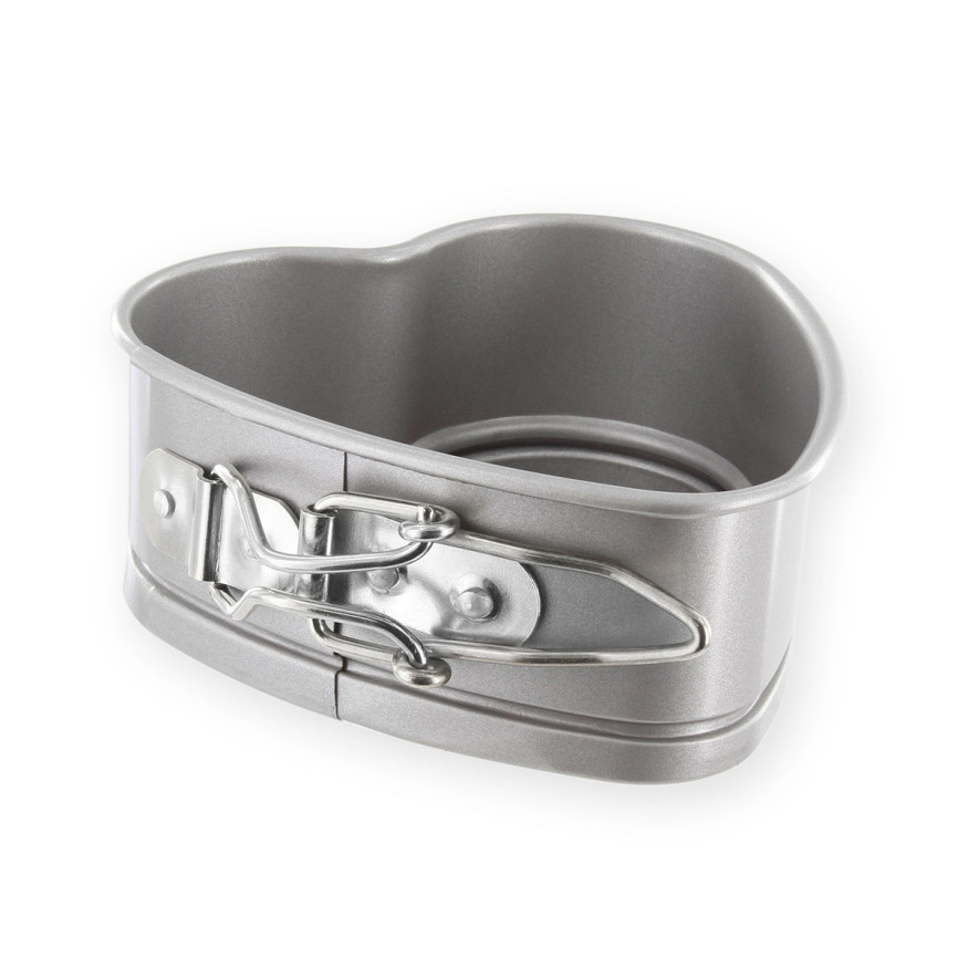 Moule à charnière cœur 12 cm antiadhérent – Alice Délice