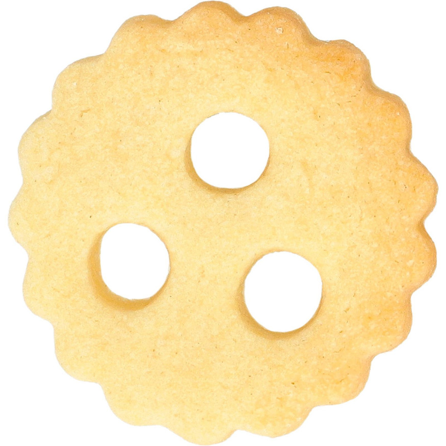 Emporte-pièce Linzer en inox trois trous 5 cm : idéal pour b