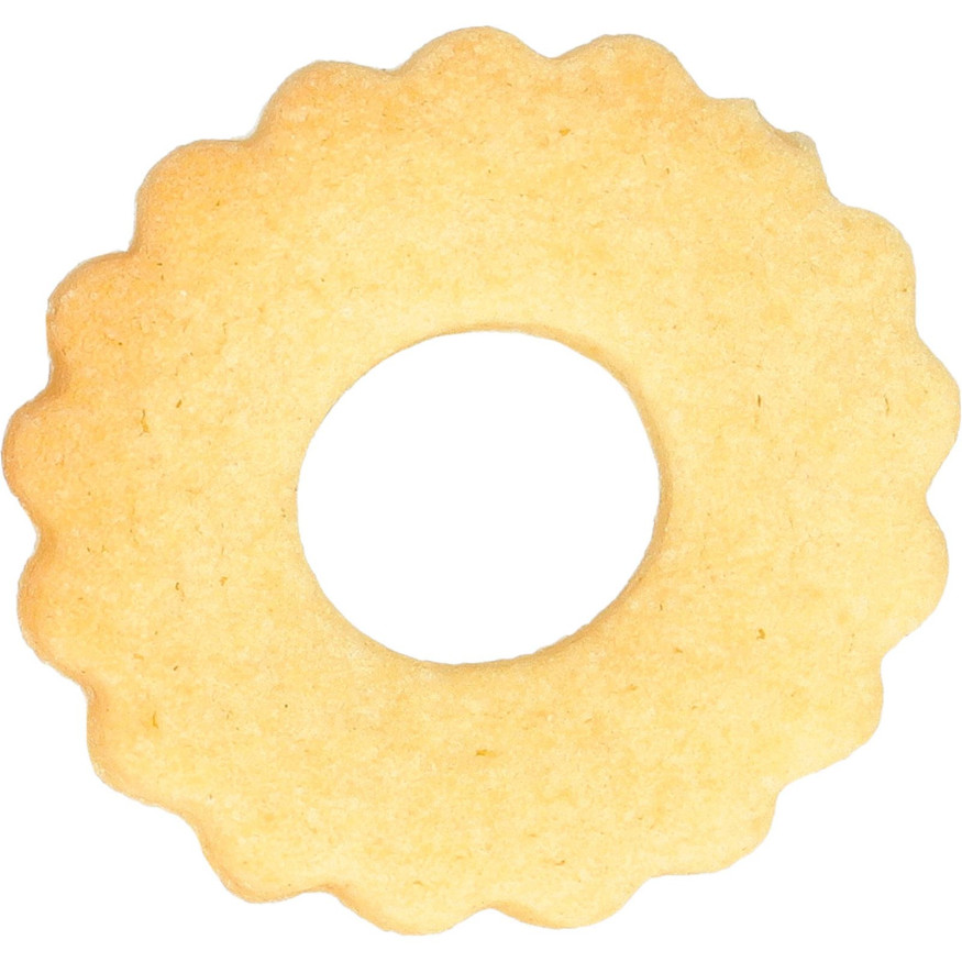 Emporte-pièce Linzer en inox rond classique 5  cm : idéal pou