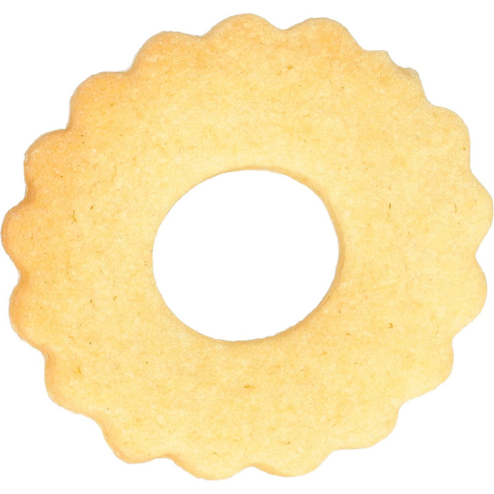 Emporte-pièce Linzer en inox rond classique 5  cm : idéal pou