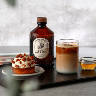 Sirop Caramel Bio 400 ml – Brut | Bacanha | Alice Délice