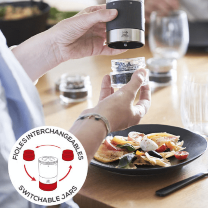 Coffret bar à poivres Maestro u´select+3 poivres - Peugeot