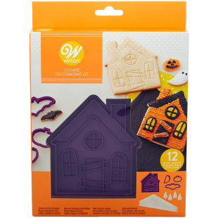 Kit biscuit maison hantée d´Halloween : 4 emporte-pièces. 4 Kit biscuit maison hantée d´Halloween : 4 emporte-pièces. 4