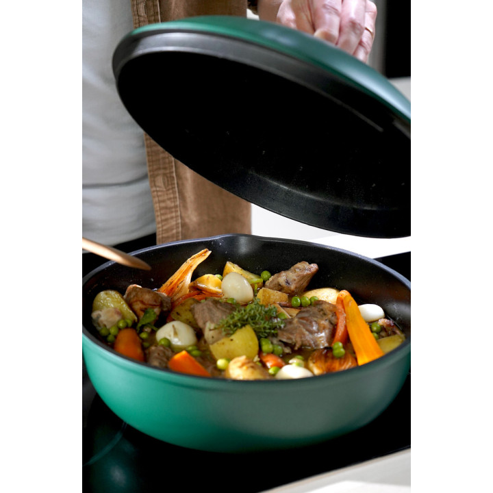 Poêle 8 en 1 La fabuleuse 28  cm Canopée sans PFAS - Cookut