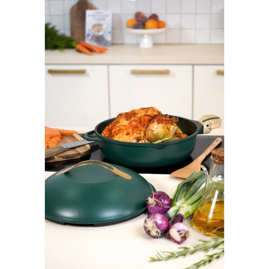 Poêle 8 en 1 La fabuleuse 28  cm Canopée sans PFAS - Cookut
