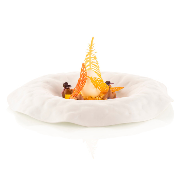 Moule tapis en silicone Piuma - Naturae pour décoration 3D