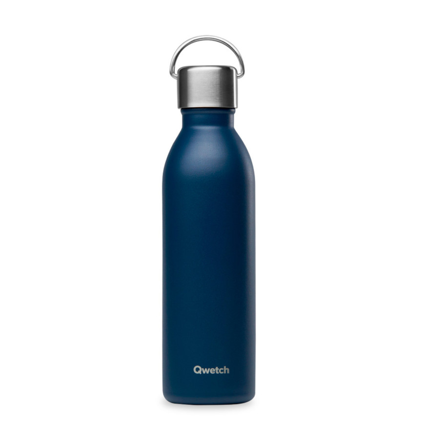 Bouteille isotherme inox 600 ml Active marine - Qwetch Bouteille isotherme inox 600 ml Active marine - Qwetch