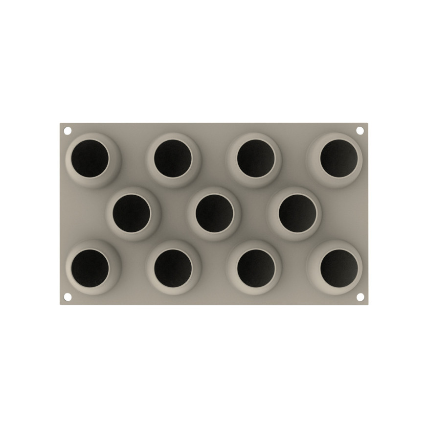 Moule en silicone 3D Egg Hunt 11 oeufs de Pâques décorés - S