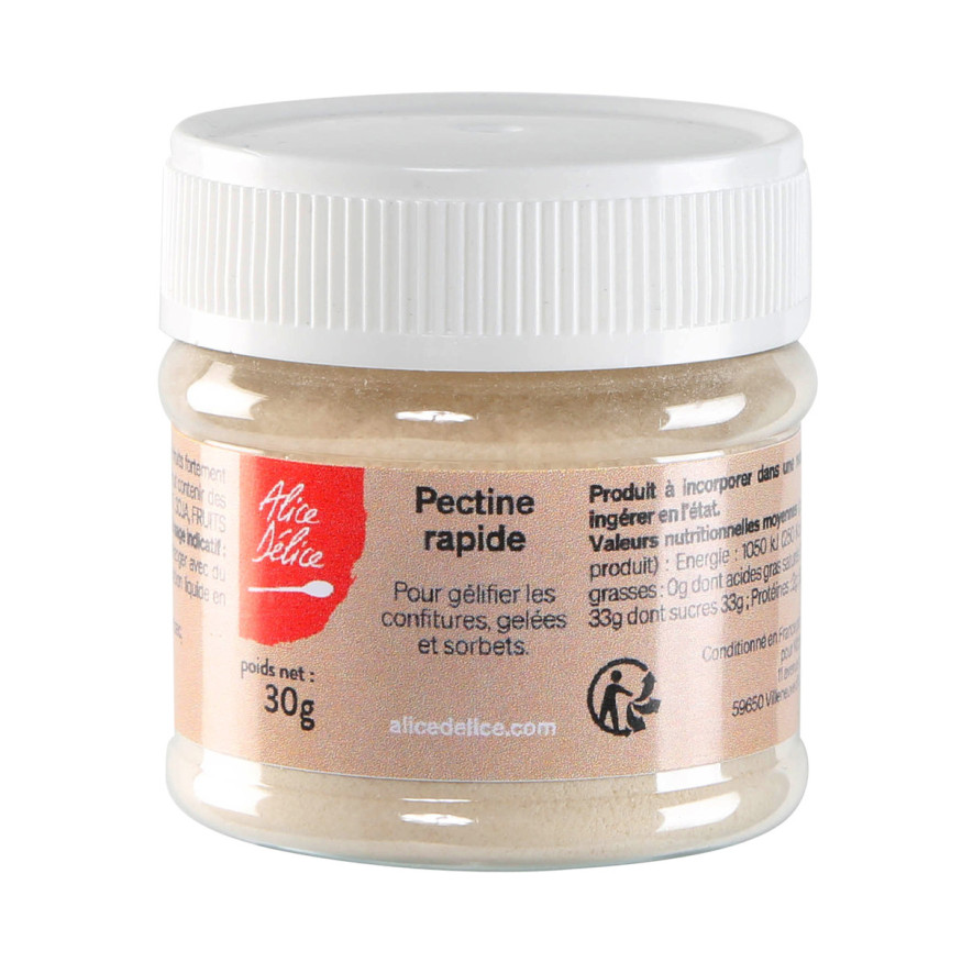Pectine rapide 150 gélifiant confitures | Alice Délice