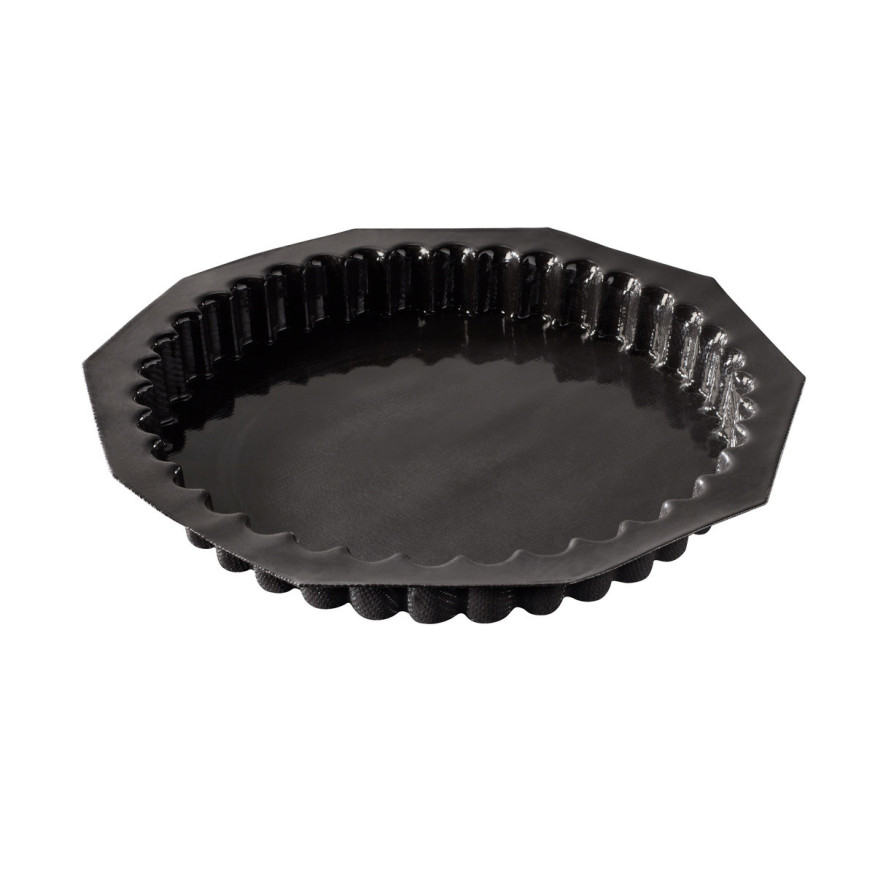 Moule en silicone et tricot de verre Tarte cannelée 28.5 x 3
