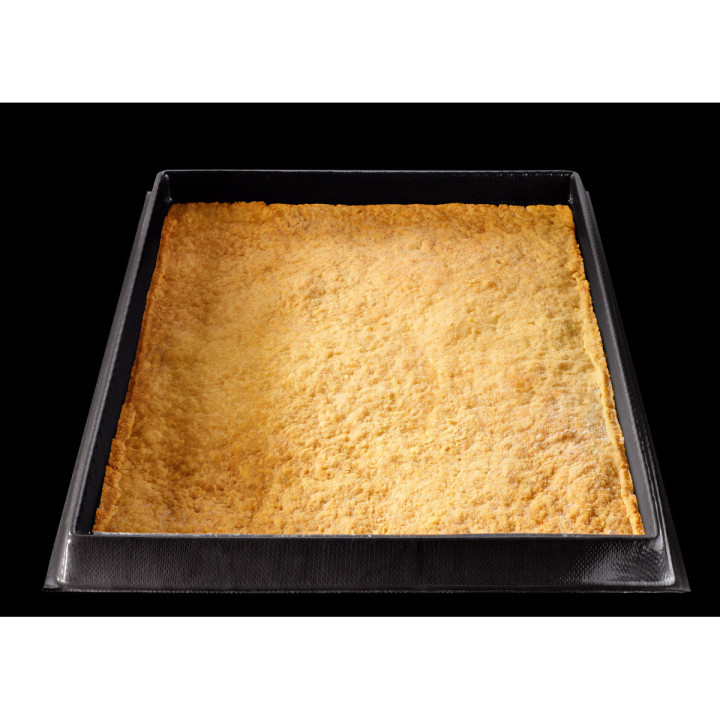 Moule en silicone et tricot de verre 6 grands ronds 37.5 x 2