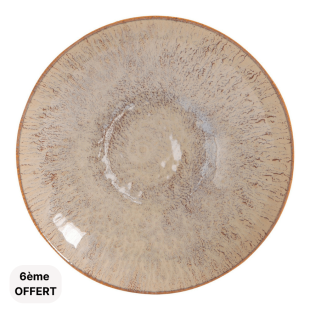 Assiette creuse 22 cm  Akaris - Table passion