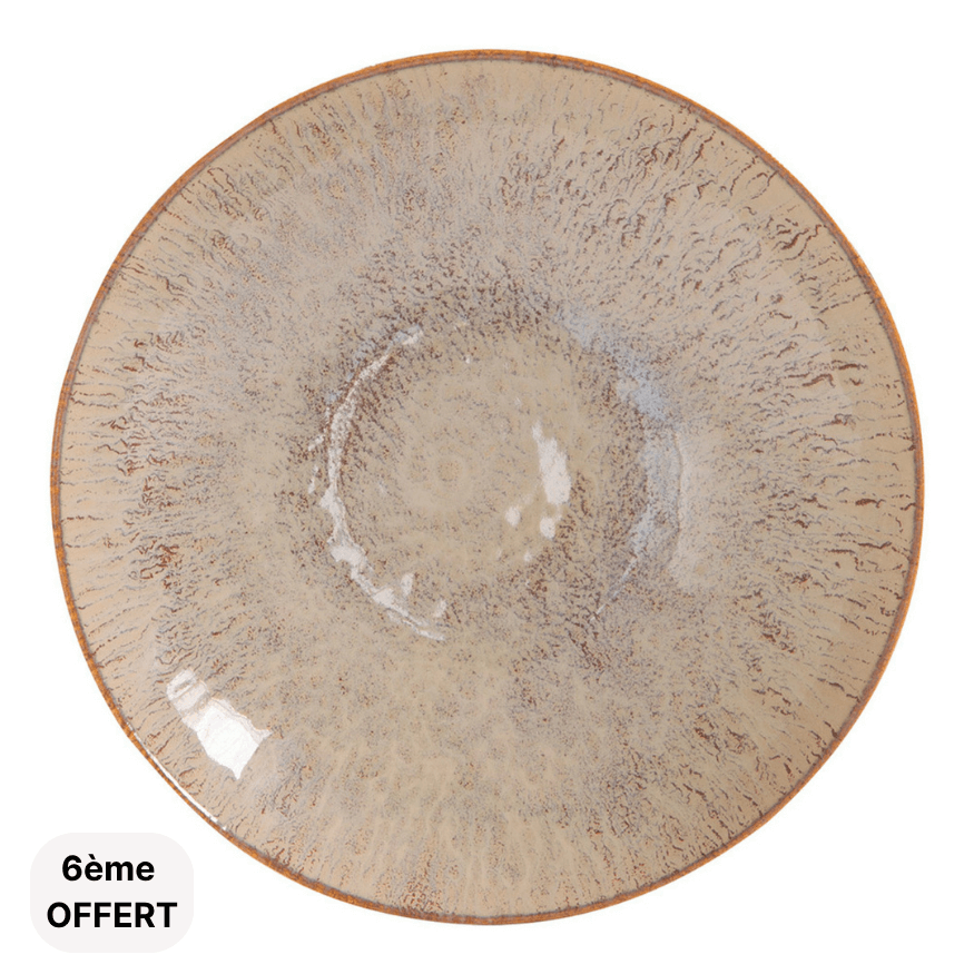 Assiette creuse 22 cm  Akaris - Table passion