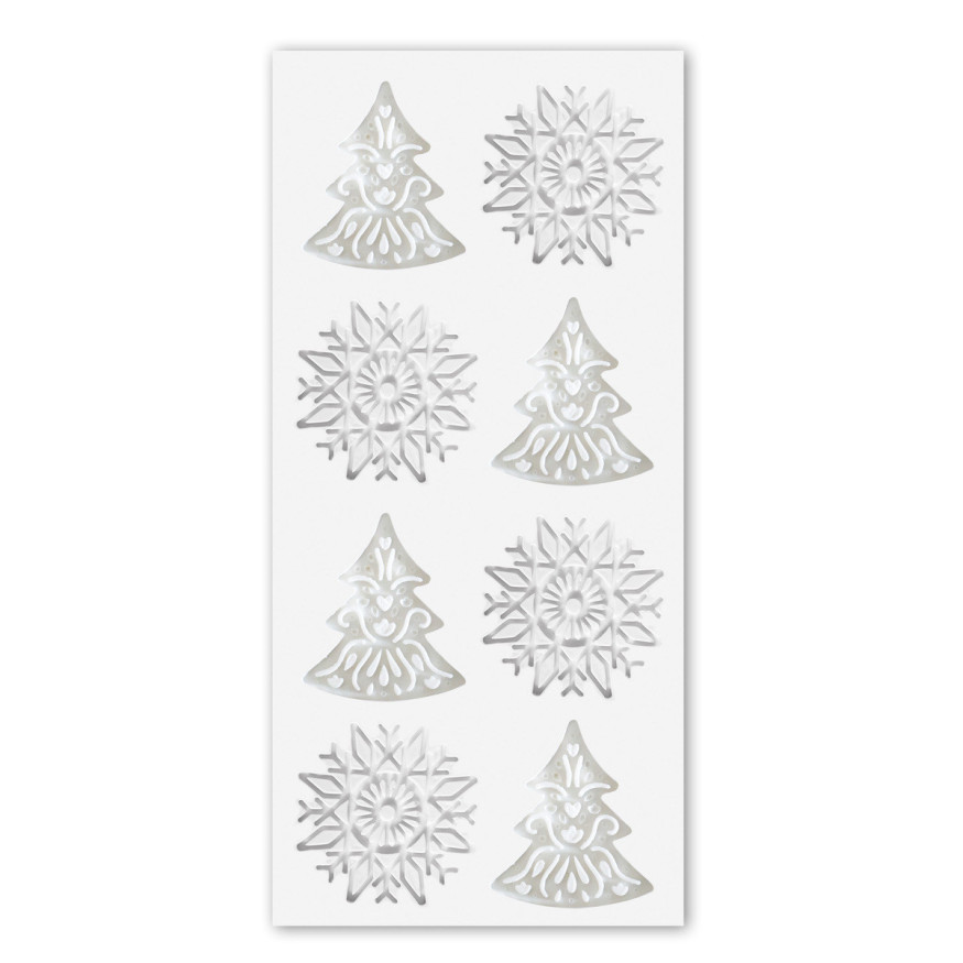 apis 3D Noël Sapin & Flocon ScrapCooking | Alice Délice