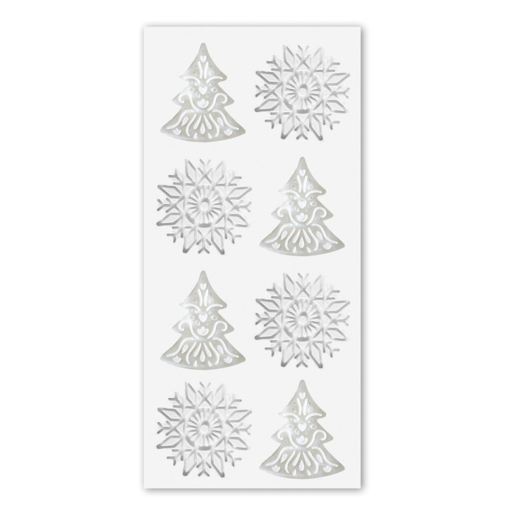apis 3D Noël Sapin & Flocon ScrapCooking | Alice Délice