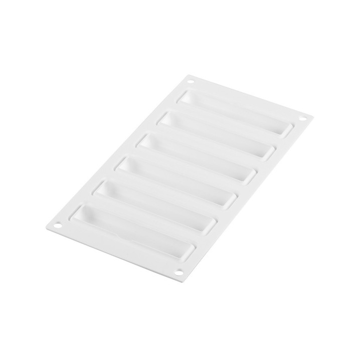 Kit tartelettes Ring Rectangular : moule en silicone 6 empre