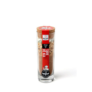 Mélange vin chaud de Noël verre cocktail - Quai Sud