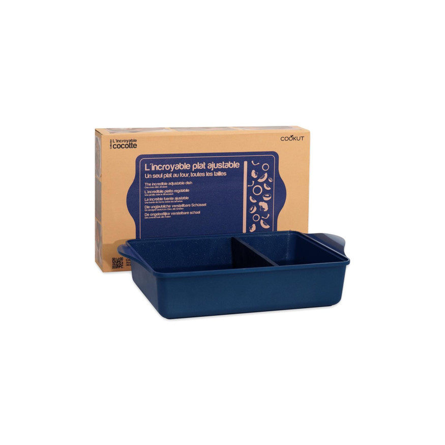 Mon joli plat au four 42 cm sans PFAS myrtille  - Cookut