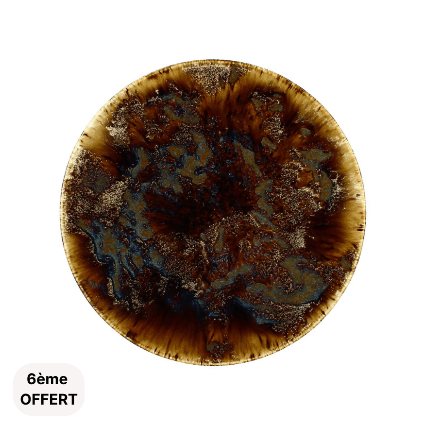 Assiette dessert 20  cm Volcano - Novastyl
