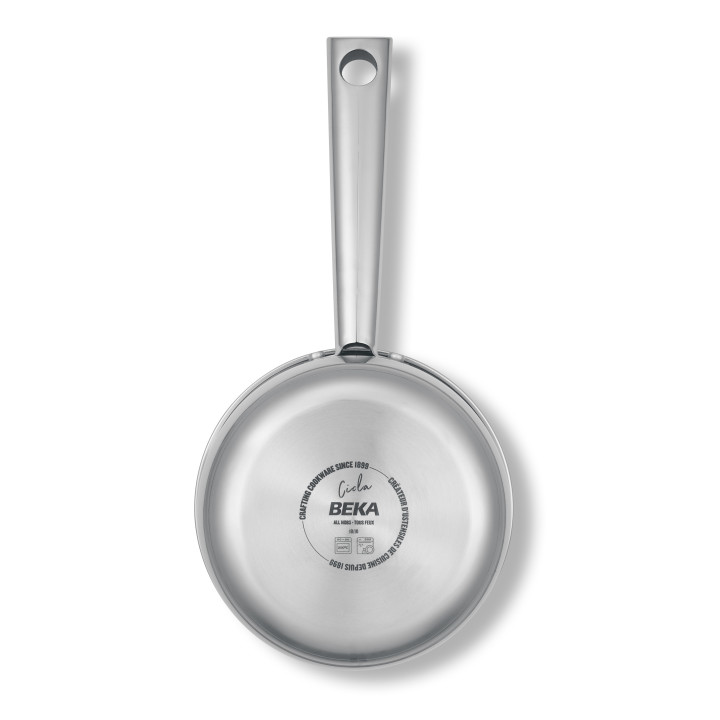 Poêle inox 24 cm – Beka Cicla | Tous feux & four Poêle inox 24 cm – Beka Cicla | Tous feux & four