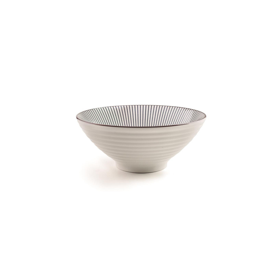 Bol à ramen 20.7 cm avec cuillère et baguettes Hakata- Ibili
