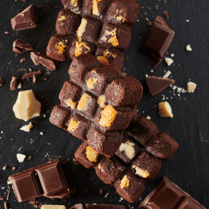 Moule en silicone et tricot de verre 6 petites tablettes 7 x