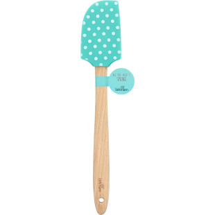 Spatule bleu turquoise 32,5 cm – Birkmann | Alice Délice