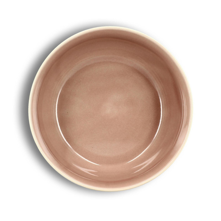Bol Poke Bowl 18 cm en grès rose pâle - Ogo living Bol Poke Bowl 18 cm en grès rose pâle - Ogo living