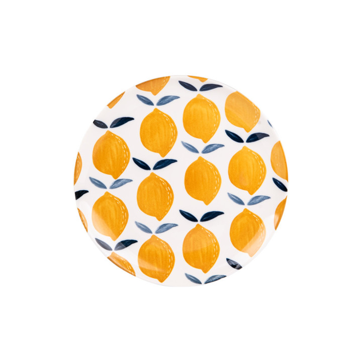 Assiette  dessert 21 cm Sicilia - Table passion