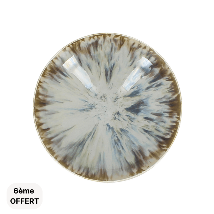 Assiette calotte 21 cm  Maka - Novastyl Assiette calotte 21 cm  Maka - Novastyl