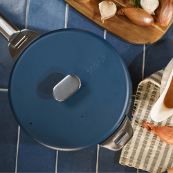 Couvercle inox Le Merveilleux 20 cm myrtille - Cookut