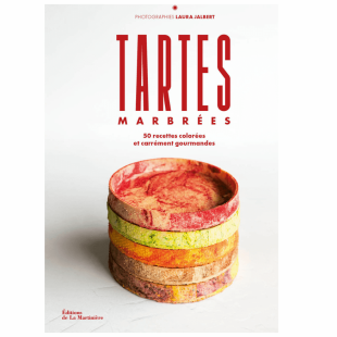 Tartes marbrées - Livre de recettes La Martinière | Alice Délice