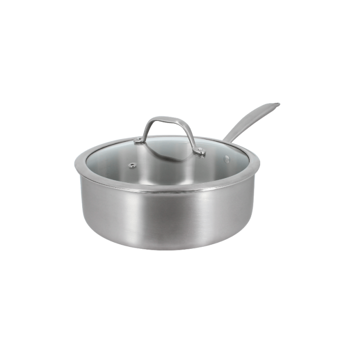 Sauteuse inox Triply 24 cm – Menastyl | Alice Délice Sauteuse inox Triply 24 cm – Menastyl | Alice Délice