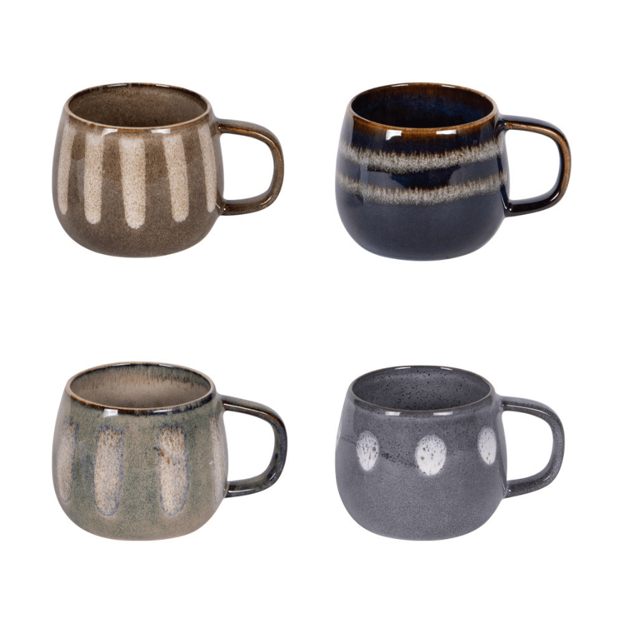 Set 4 mugs Origami 35cl - Table Passion