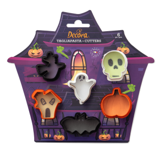 Set 6 Mini emporte pièces Halloween - Decora