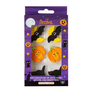 Décors 6 sucres Halloween 3D - Decora