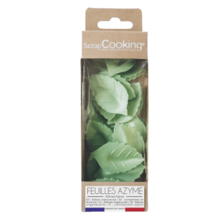 24 feuilles vertes azyme - Scrapcooking